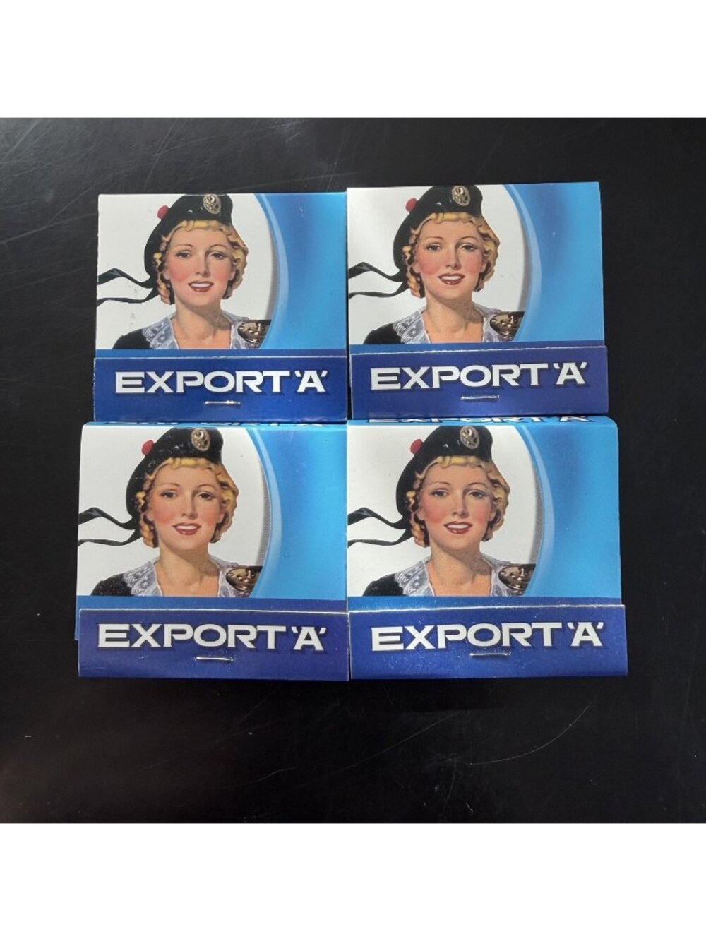 Vintage Export A Cigarette Matchbooks Lot of 4 Canadian Tobacco
